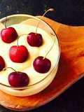 મેગો ક્રીમ વીથ ચેરી🍒 (Mango Cream Recipe in Gujarati)