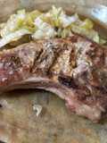 Costillitas de cerdo al carbón