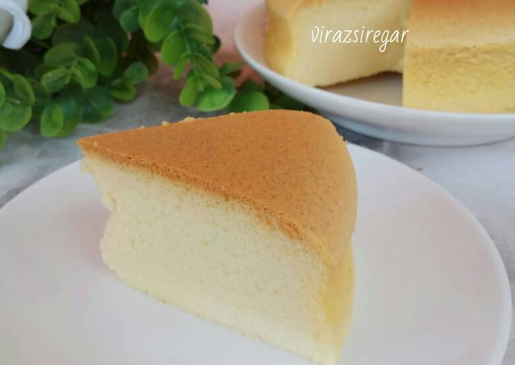 Cara Membuat Japanese Cheese Cake v.2 Anti Gagal