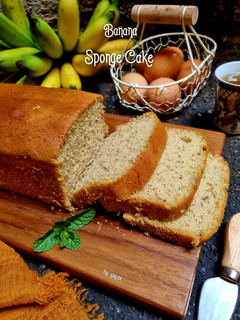 Foto resep Banana Sponge Cake