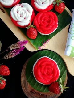Foto resep Putu ayu merah putih