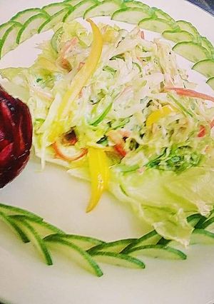 A picture of Coleslaw Salad.