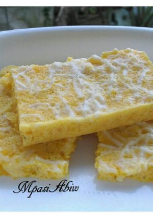 Foto resep MPASI 10M+ Jagung Labu Kukus