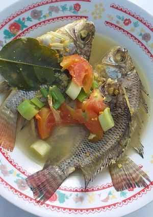 Foto resep Ikan kuah kuning tanpa minyak tanpa MSG (menu diet)