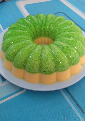 Foto resep Puding lumut butter