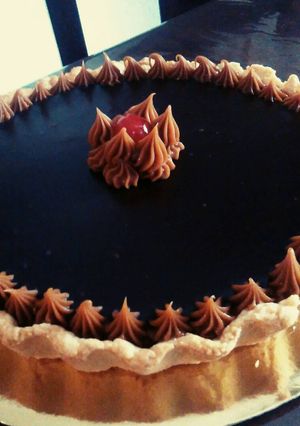 Una foto de Tarta de chocolate