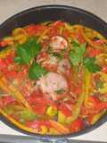 Petto di pollo alla peperonata di mamma Tonia e Luciano