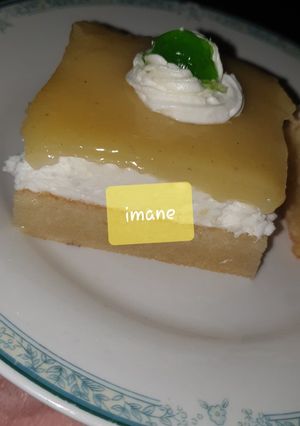 صورة لوصفة كيكة الليمون 🍋
