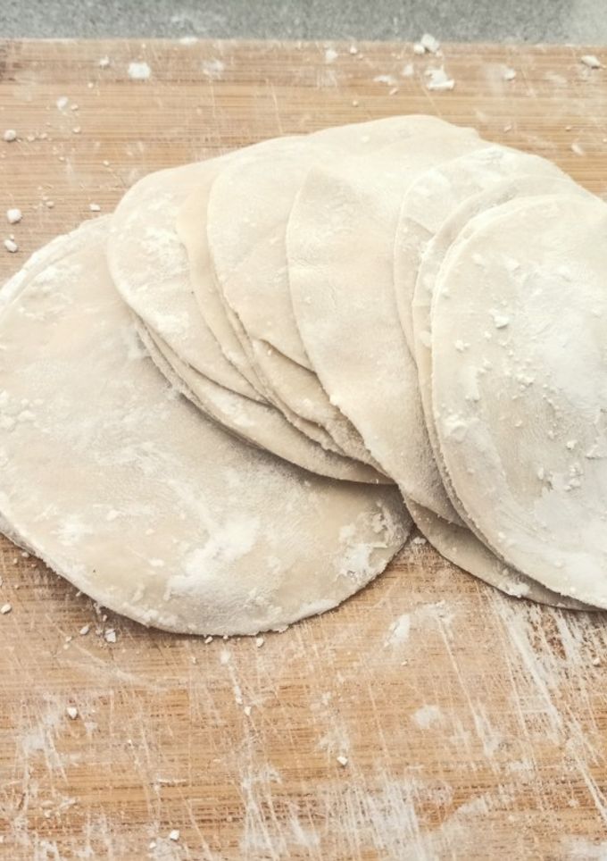 Una foto de Masa Gyozas (empanadillas japonesas)