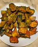Chips di zucca in friggitrice ad aria