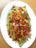 Buncis cabe garam ala Chinese food
