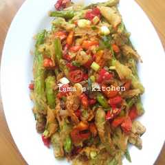 รูปของ Buncis cabe garam ala Chinese food