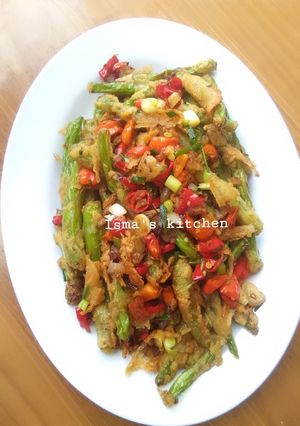 Foto resep Buncis cabe garam ala Chinese food