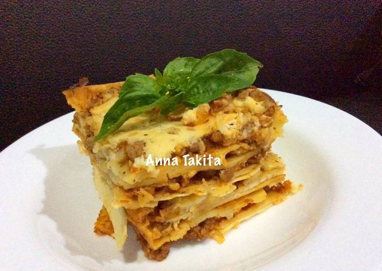 Resep Beef Lasagna, Sempurna