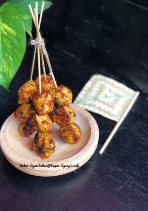 Foto resep Bakso Ayam Bakar