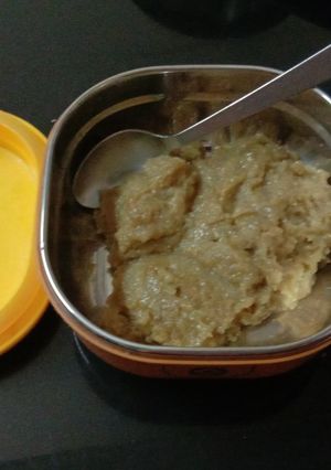 A picture of Gudvala atta ke halwa.