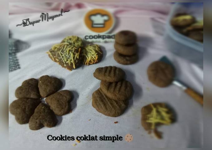 Cookies coklat simple 🍪 (Teflon)