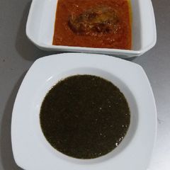 A picture of Miyan Karkashi...(soup).