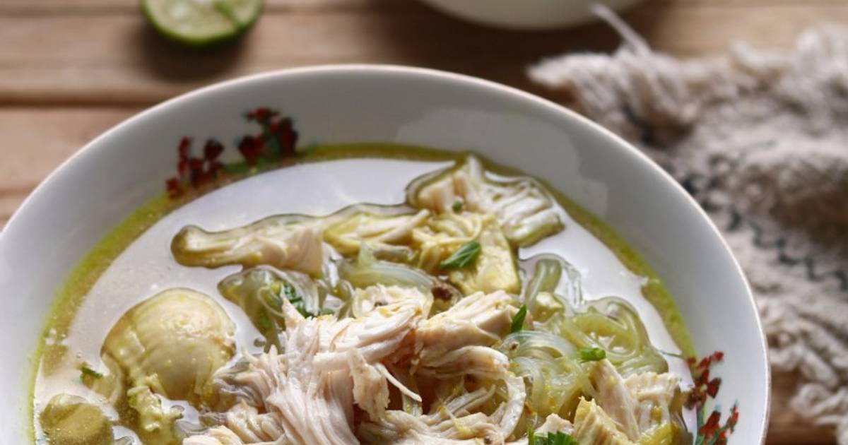 Resep Sup Ayam Lamongan Dijamin Nikmat dan Mudah