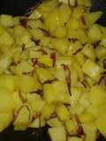 Onion fried potates