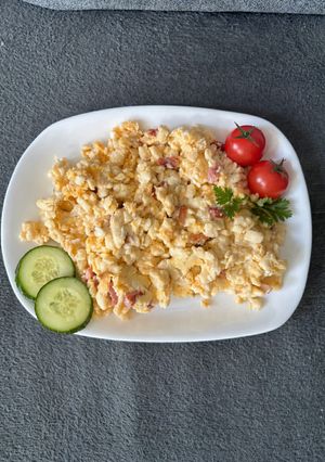 Fibriyás tojásnokedli keto GM recept fotója