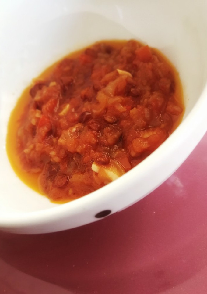 Una foto de Salsa all'arrabbiata