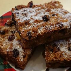 A picture of Good old fashioned Bread pudding.