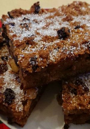 A picture of Good old fashioned Bread pudding.