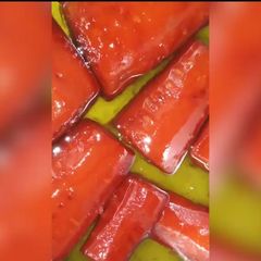 A picture of Gajjar ka murabba #foodies&friends I love meetha.