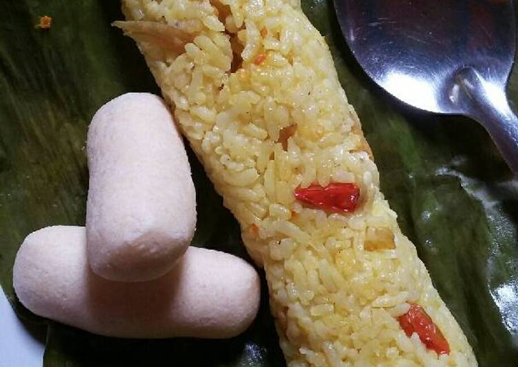 Nasi Kuning Bakar