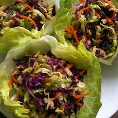 A picture of Spicy Asian Slaw with Tuna.