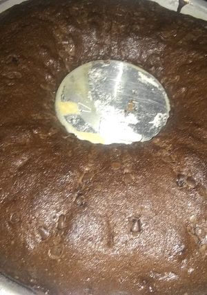 Una foto de Bizcochuelo fácil de chocolate