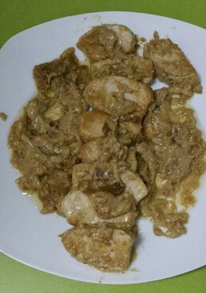 Foto principal de Solomillo de pavo con salsa de turrón jijona