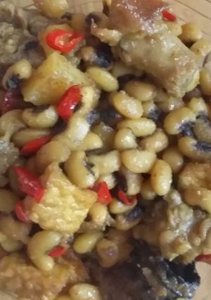 Foto resep Kari Kacang tolo dgn kepala ayam
