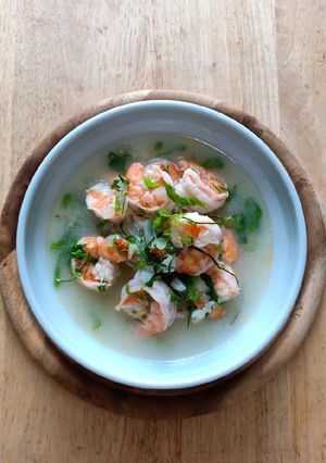 รูปของ ซุปกุ้งมะนาว 🍋