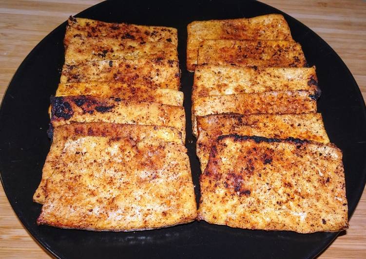 Guide étape par étape pour Faire Favoris Tofu frit aux épices (vegan)