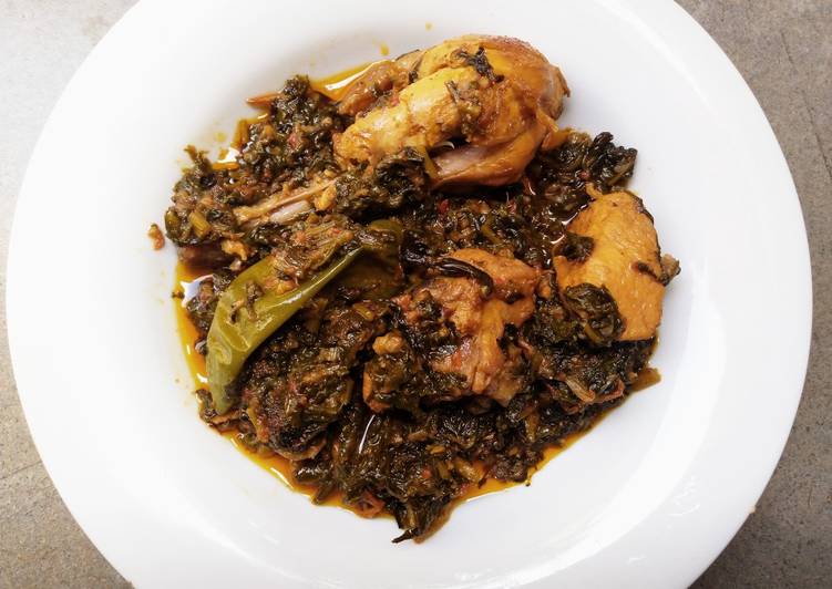 Recipe of Any-night-of-the-week Palak murgh