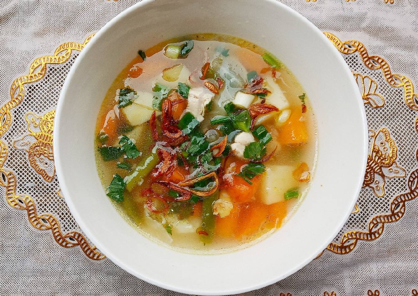 Sayur sop ayam