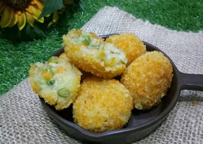 Kroket kentang isi sayur