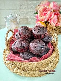 Foto resep Super moist chocolate muffin