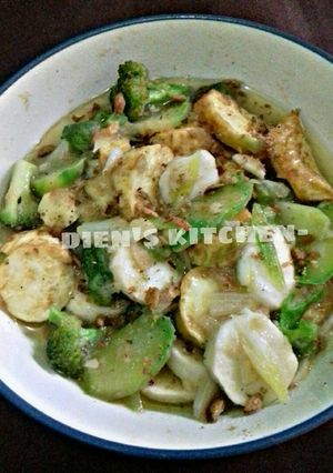 Foto resep Cah Brokoli Tahu Telur