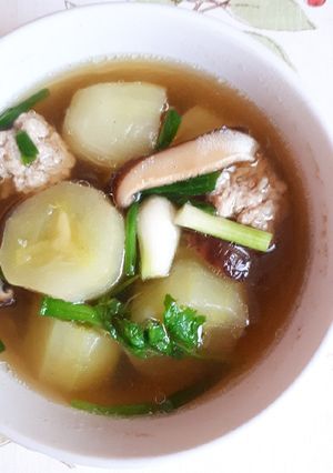 รูปของ แกงจืดแตงล้านหมูสับ