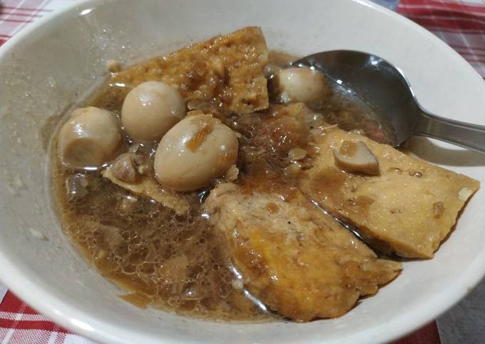 Semur Tahu Telur Puyuh