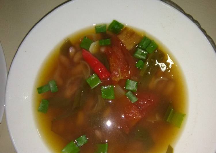 Resep Sayur Kacang Merah Sunda Kaldu Jamur, Enak Banget