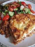 Beef lasagne