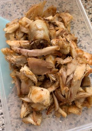 รูปของ ไก่รวนเค็ม เมนูเคลียร์ของไหว้