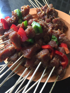 Foto resep Sate Sapi Paprika with bbq sauce #KitaBerbagi