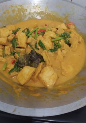 Foto resep 05. Tahu santan bumbu kuning by Dapur bu Dinda