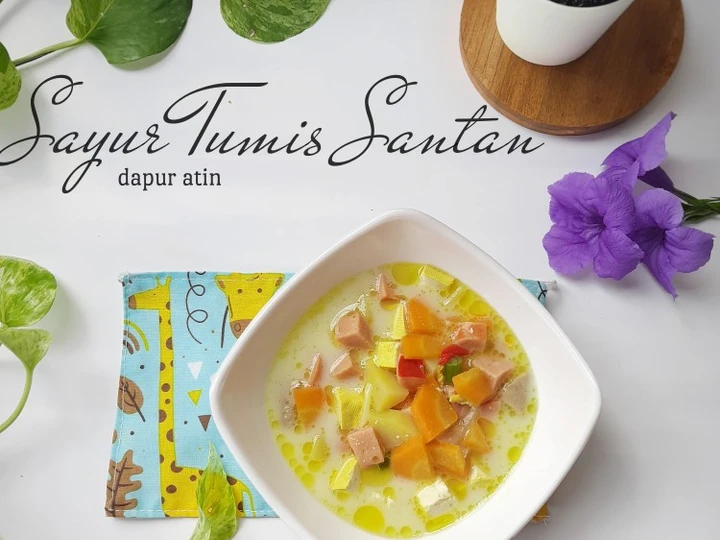 Cara Mudah Menyiapkan Resep Sayur Tumis Santan yang Menggugah Selera Anti Ribet, Sempurna