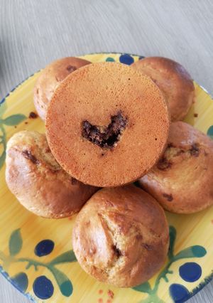 Une photo de Muffin cœur choco